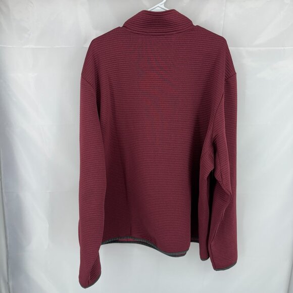 Duluth Alaskan Hardgear Men 3XL 1/4 Zip Pullover Red Blackburn Mock Standard - Picture 3 of 9